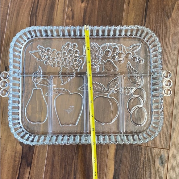 Vintage Indiana  5 Part  Fruit Server - Picture 4 of 4